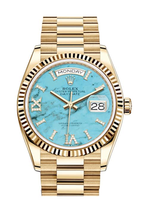 rolex day date gold 36